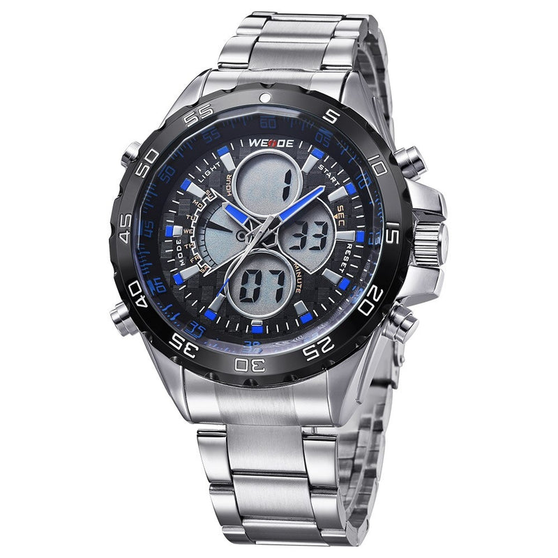 Electro Dual Time Steel Black/Blue