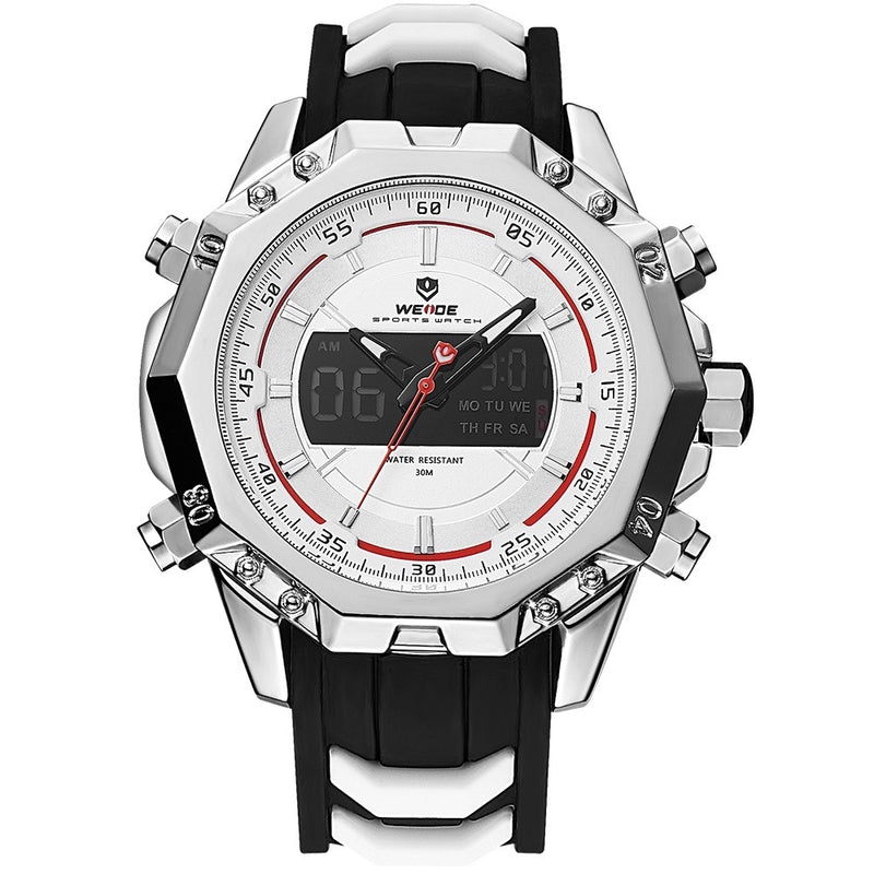 Powerhouse Dual Time Silver/White