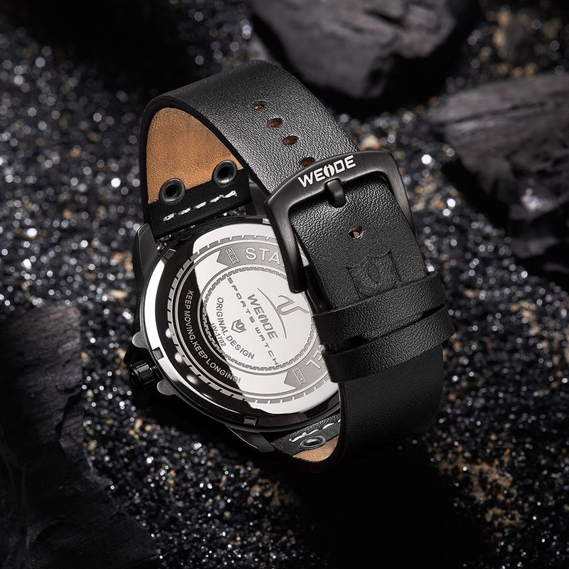 Gigantaur 50mm Leather Black