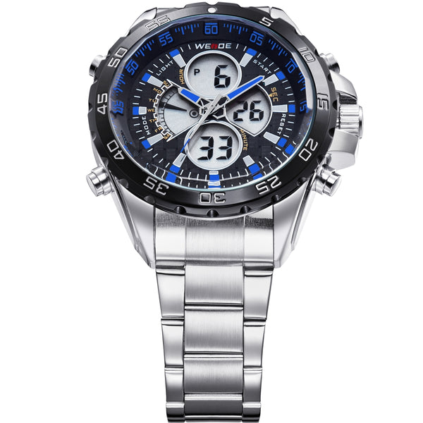 Electro Dual Time Steel Black/Blue