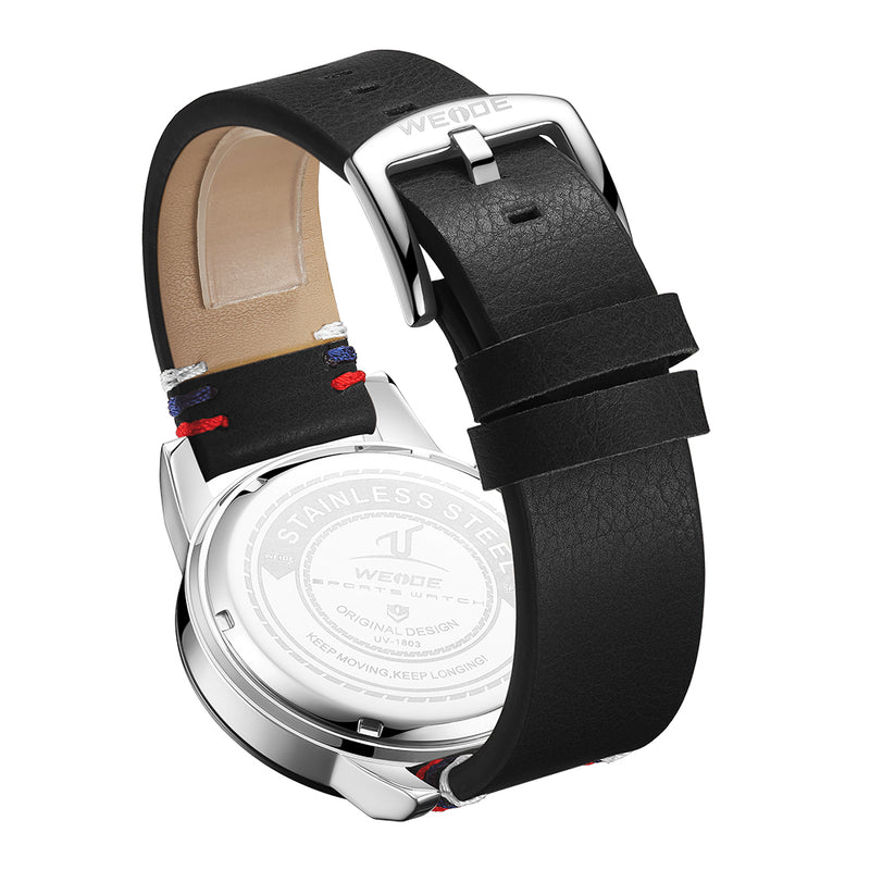 Europa Chronograph Leather Black