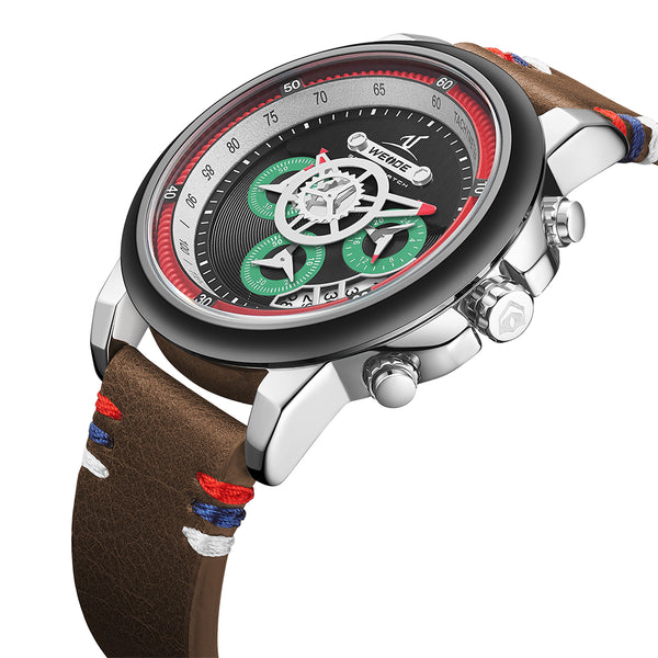 Europa Chronograph Leather Brown