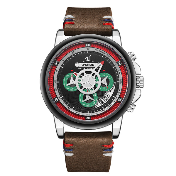 Europa Chronograph Leather Brown