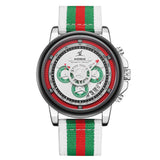 Europa Chronograph Nylon Green/White/Red