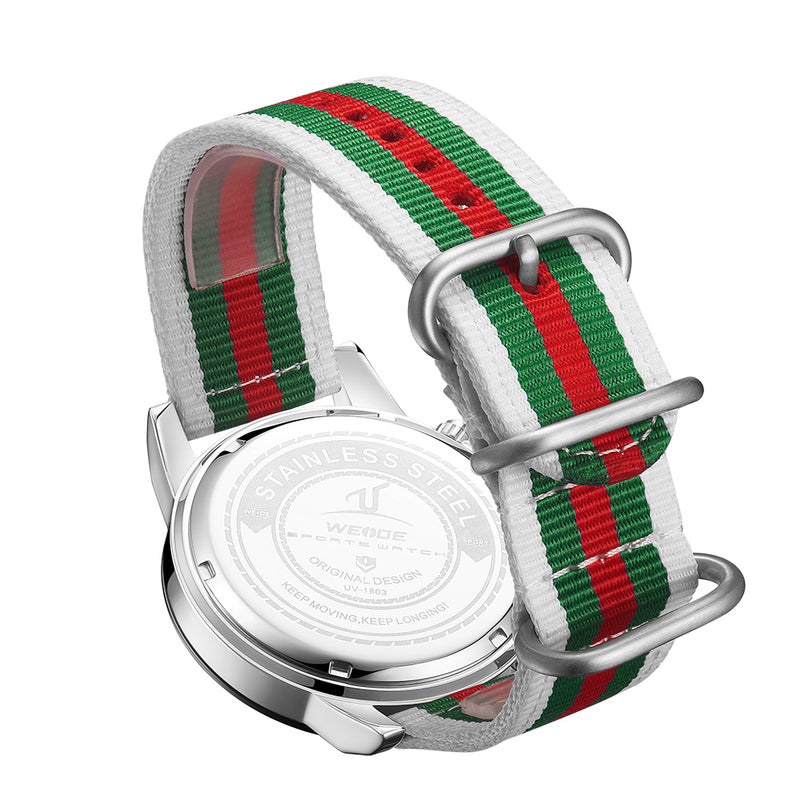 Europa Chronograph Nylon Green/White/Red