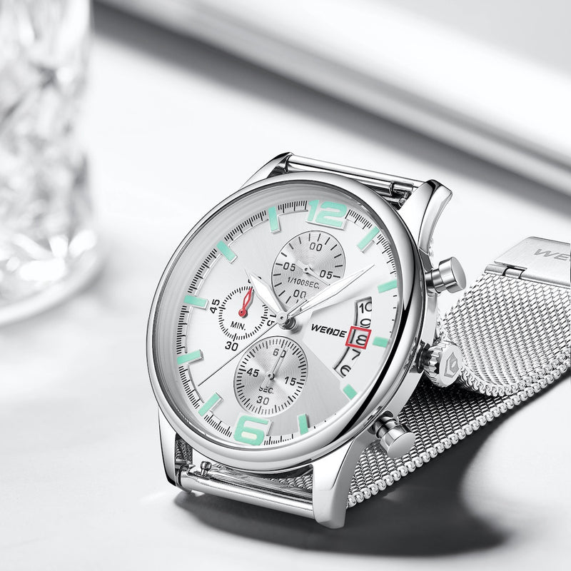 Race Milanese Silver/White