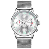 Race Milanese Silver/White