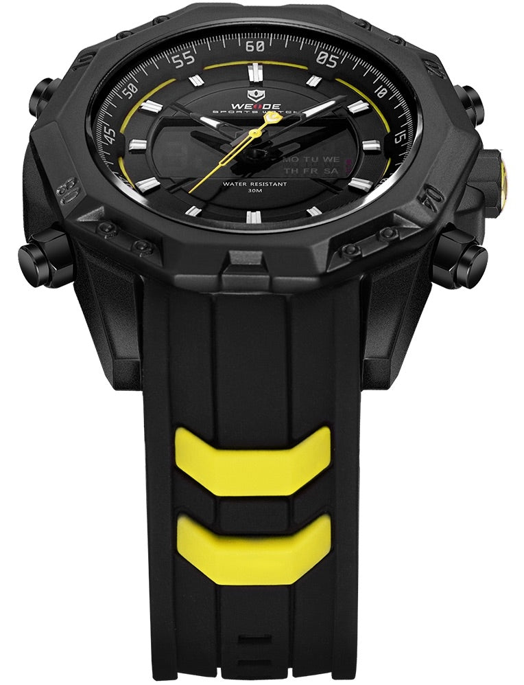 Powerhouse Dual Time Black/Yellow Edition