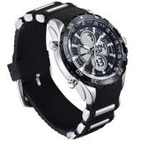 Electro Dual Time Steel Infused Black/Silver