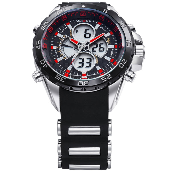 Electro Dual Time Steel Infused Black/Red