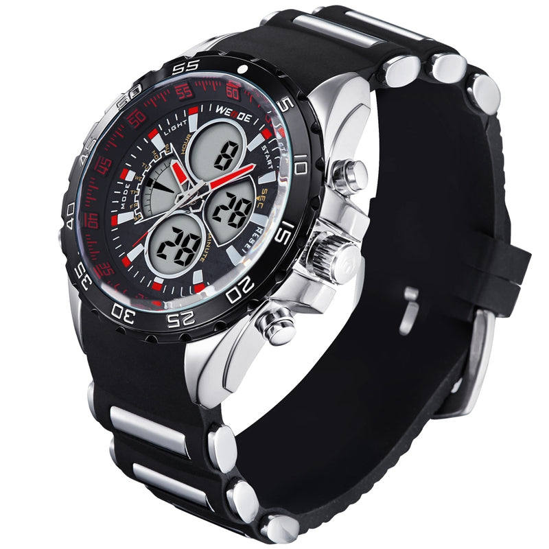 Electro Dual Time Steel Infused Black/Red