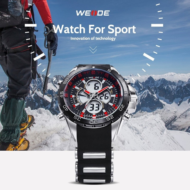 Electro Dual Time Steel Infused Black/White