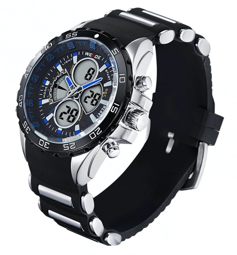 Electro Dual Time Steel Infused Black/Blue