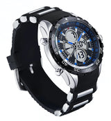Electro Dual Time Steel Infused Black/Blue