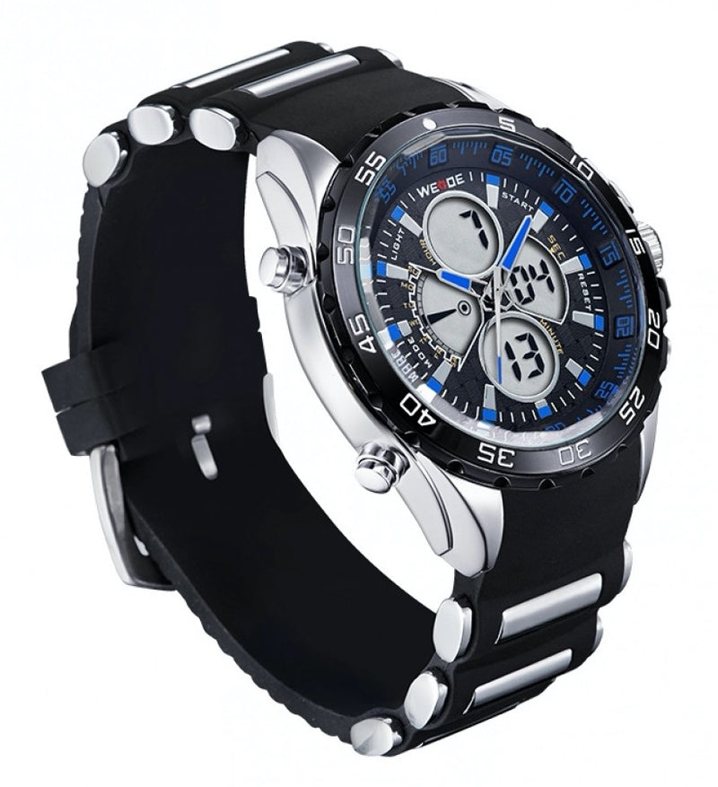 Electro Dual Time Steel Infused Black/Blue