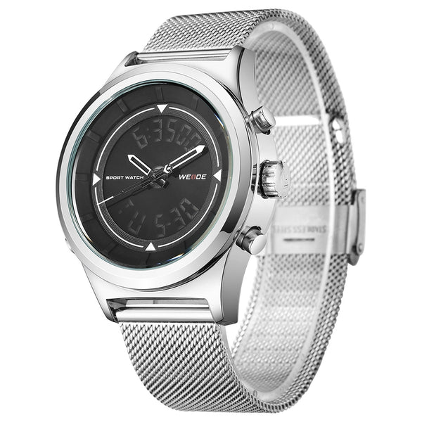 Classic Mila Dual Time Silver/Black