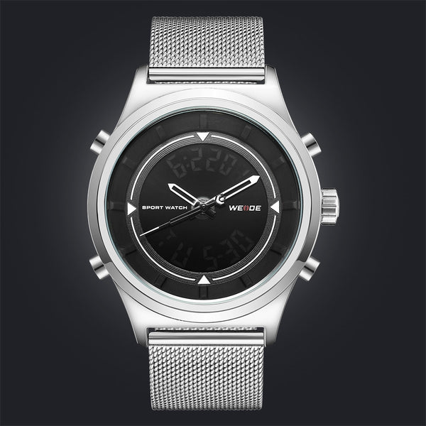Classic Mila Dual Time Silver/Black